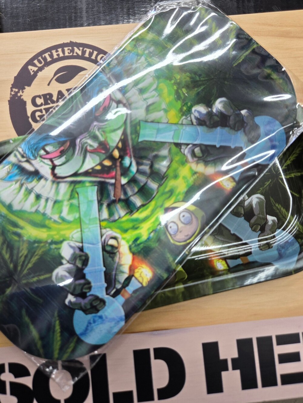 Rolling Tray Ricky M /SMALL With Magnetic 3D Lid